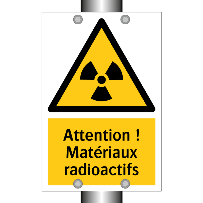 Attention ! Matériaux radioactifs