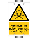 Attention ! Du poison pour rats a été disposé