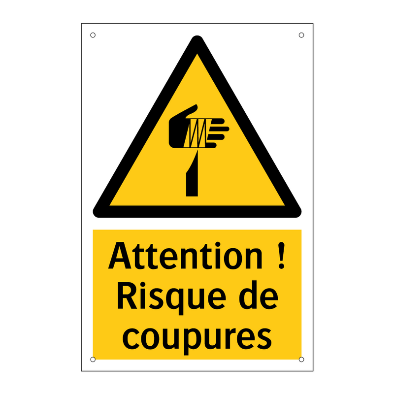Attention ! Risque de coupures
