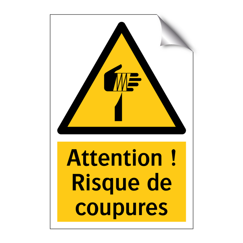 Attention ! Risque de coupures