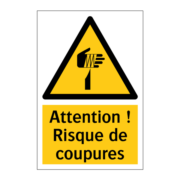 Attention ! Risque de coupures