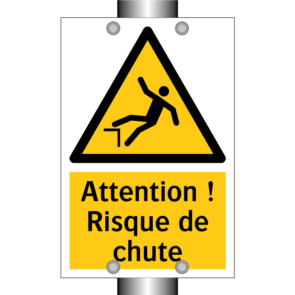 Attention ! Risque de chute