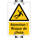 Attention ! Risque de chute