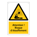 Attention ! Risque d'étouffement