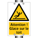 Attention ! Glace sur le toit