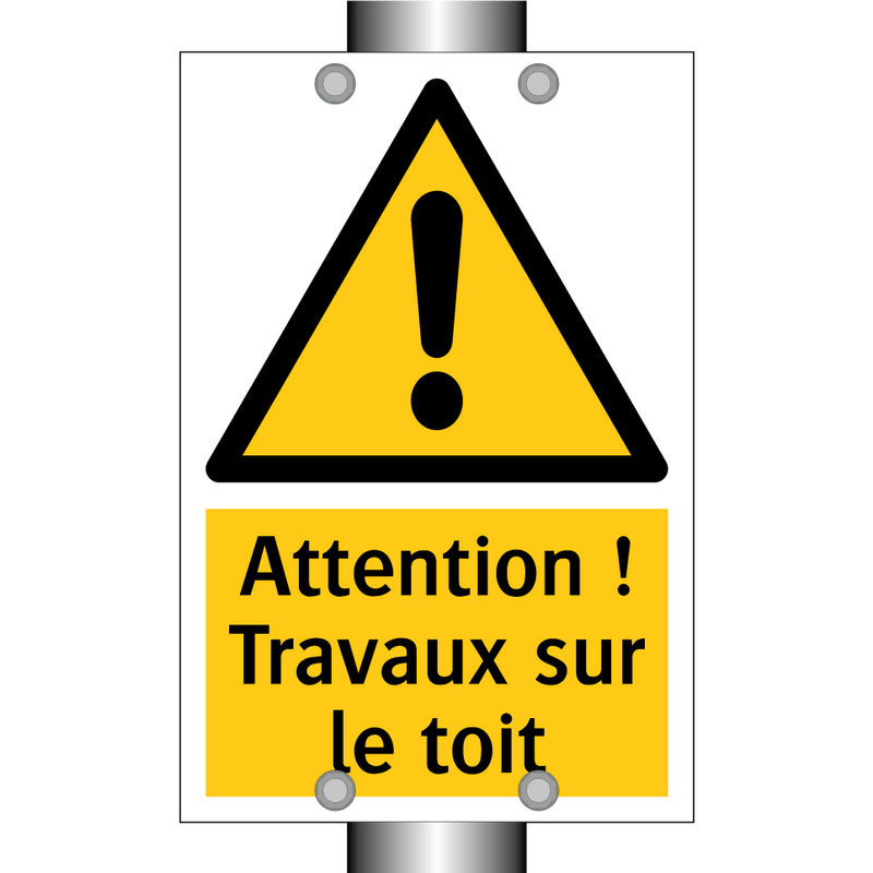 Attention ! Travaux sur le toit