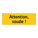 Attention, soude !