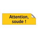 Attention, soude !