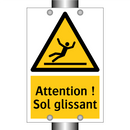 Attention ! Sol glissant