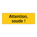Attention, soude !