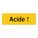 Acide !