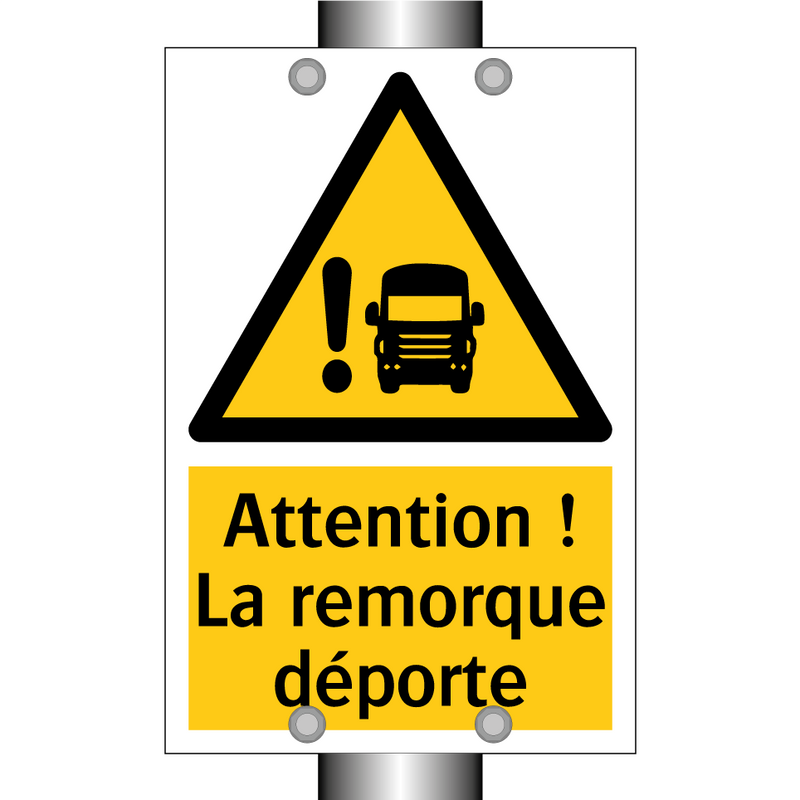 Attention ! La remorque déporte