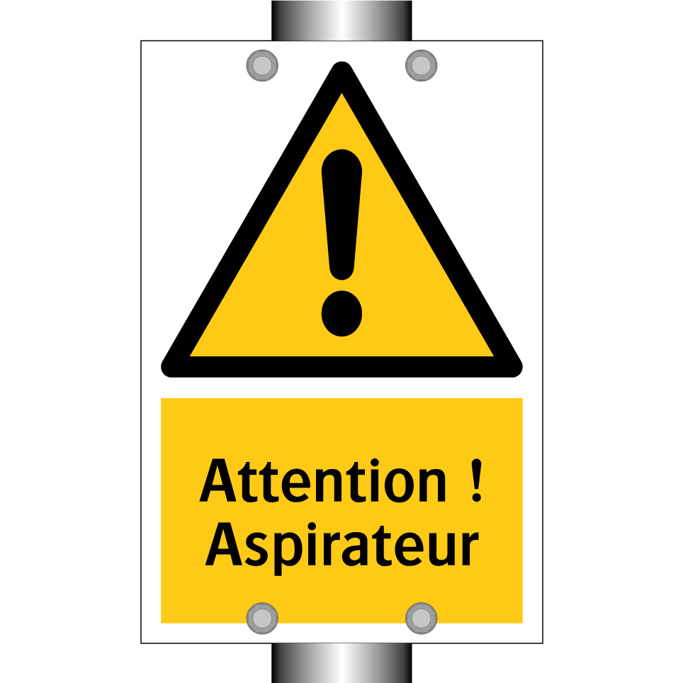 Attention ! Aspirateur