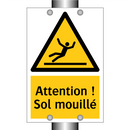 Attention ! Sol mouillé
