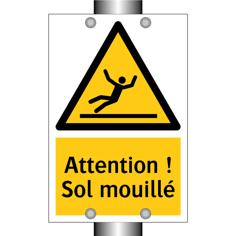Attention ! Sol mouillé
