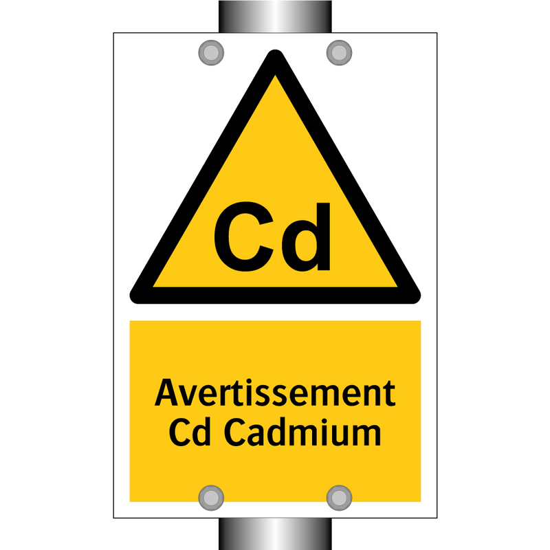 Avertissement Cd Cadmium