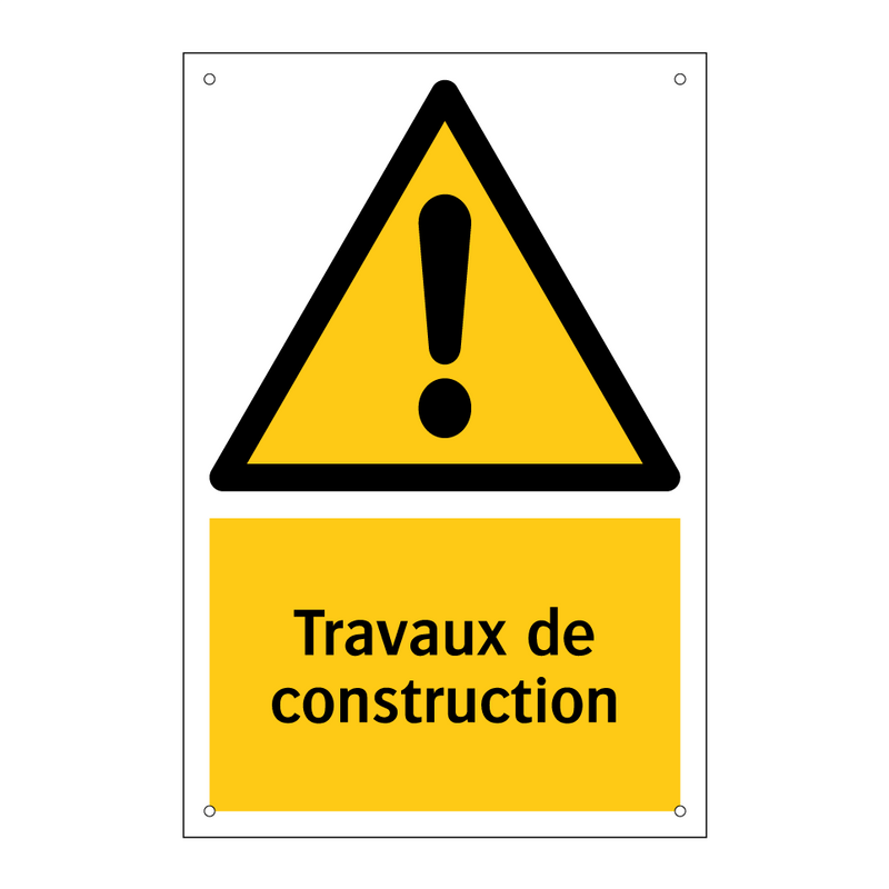 Travaux de construction