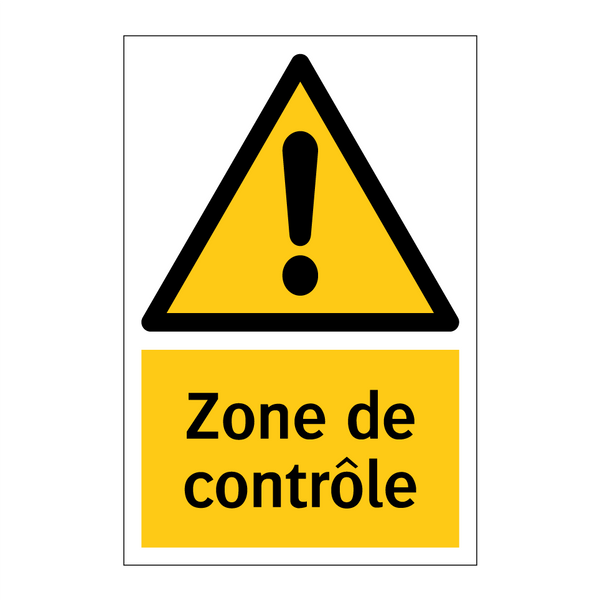 Zone de contrôle