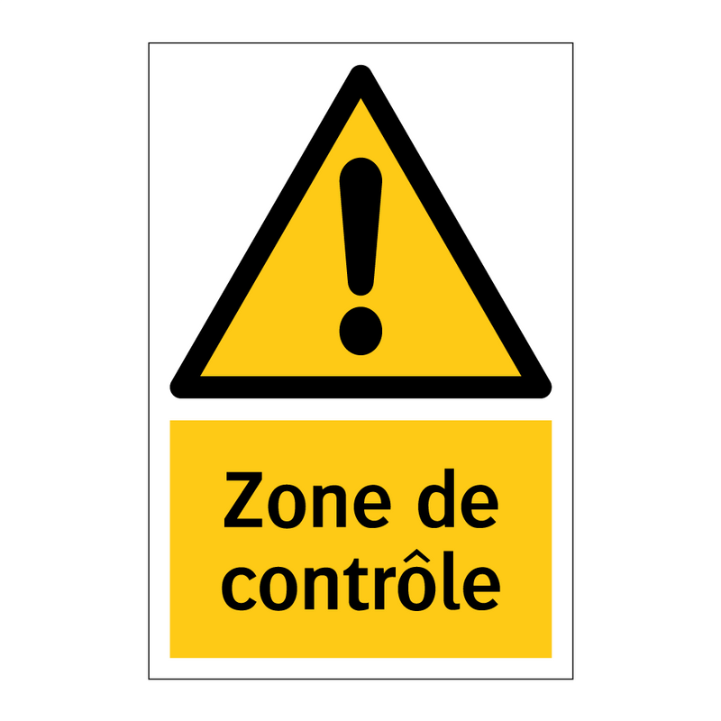 Zone de contrôle