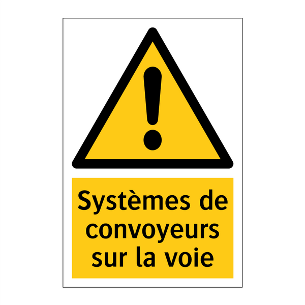 Systèmes de convoyeurs sur la voie