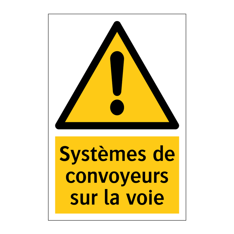 Systèmes de convoyeurs sur la voie