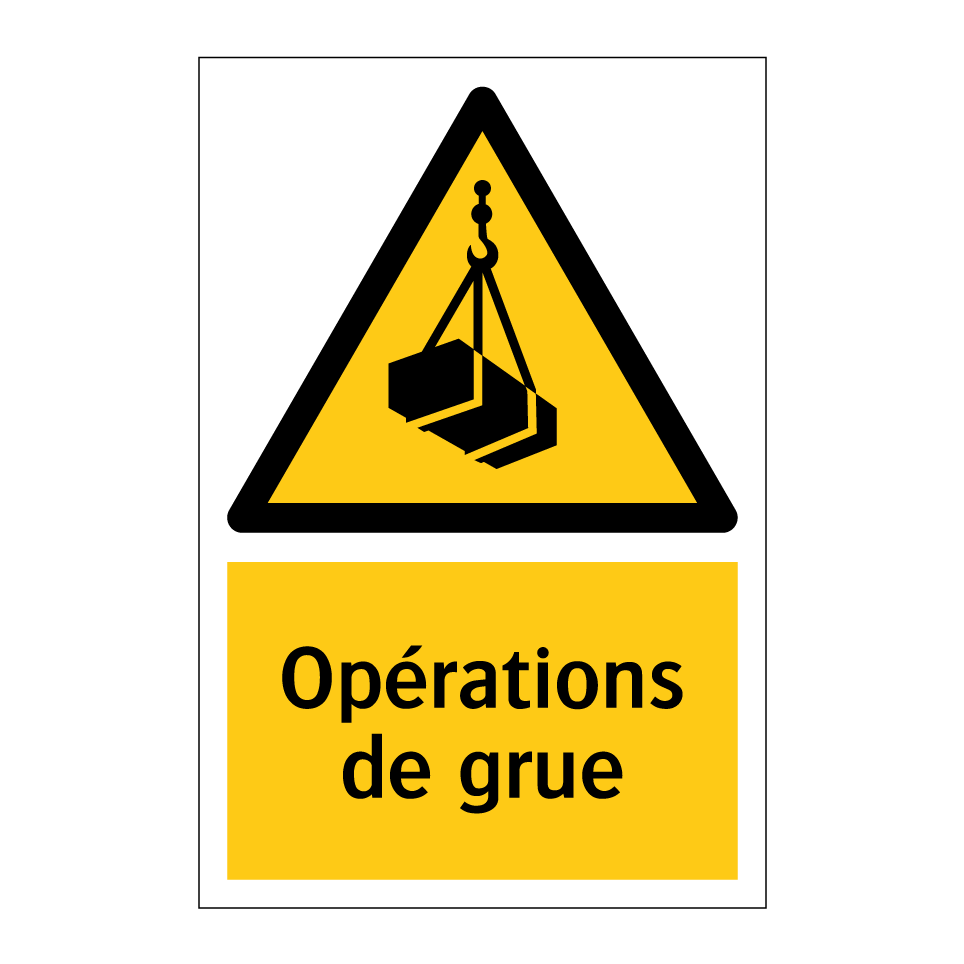 Opérations de grue