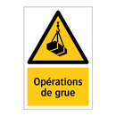 Opérations de grue