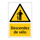 Descendez de vélo