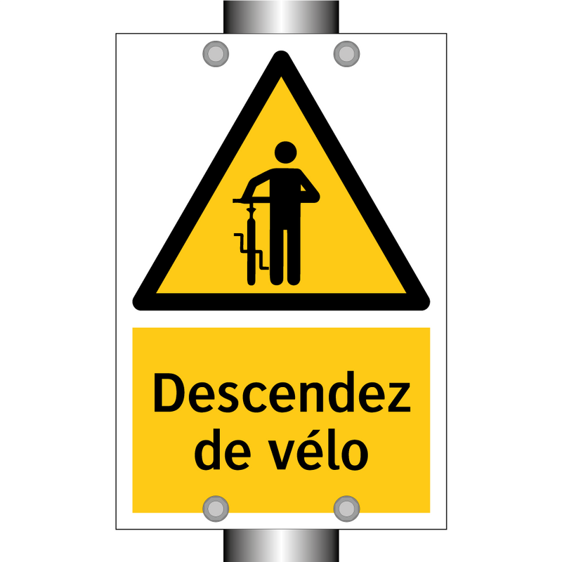 Descendez de vélo