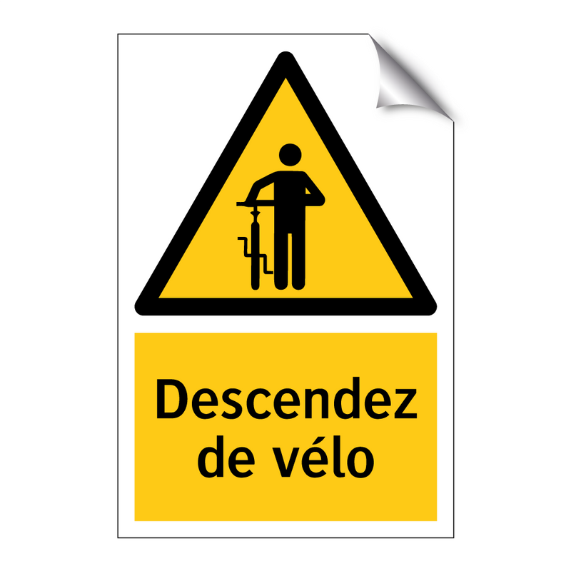 Descendez de vélo