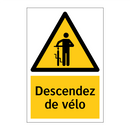 Descendez de vélo