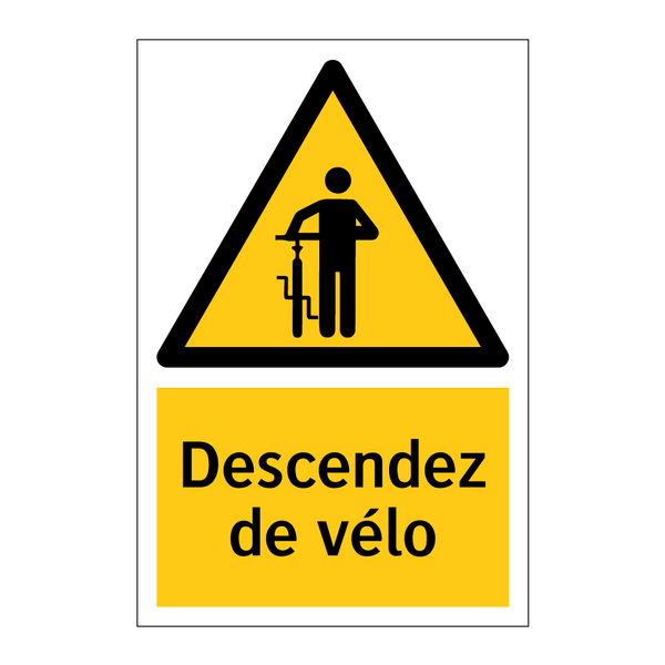 Descendez de vélo