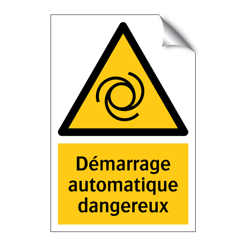 Démarrage automatique dangereux
