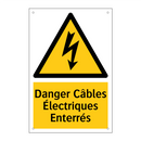 Danger Câbles Électriques Enterrés