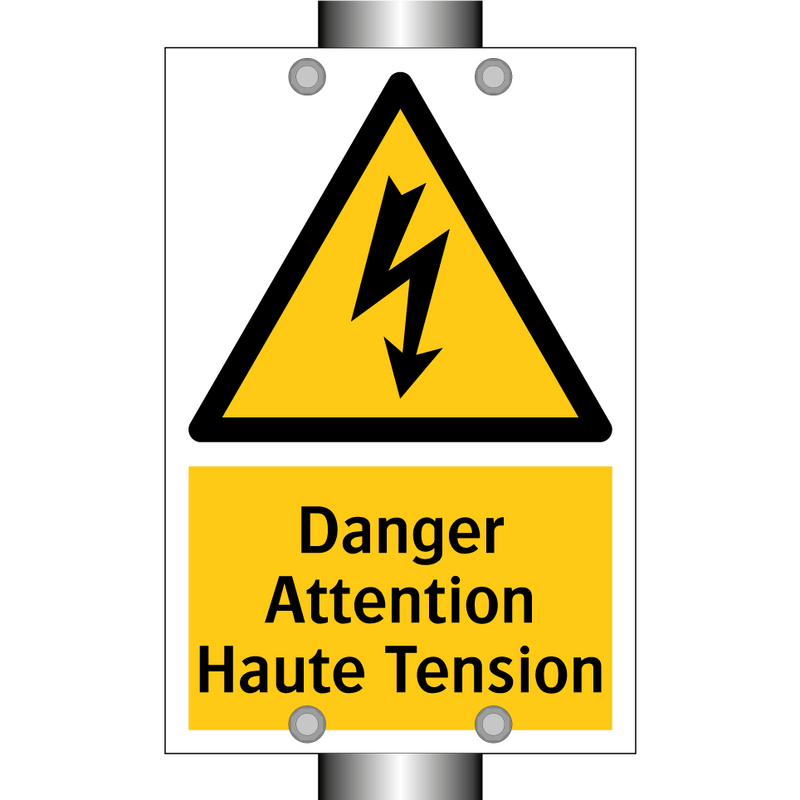 Danger Attention Haute Tension