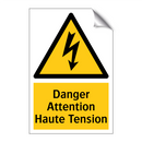 Danger Attention Haute Tension