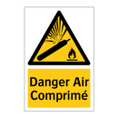 Danger Air Comprimé