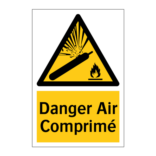 Danger Air Comprimé