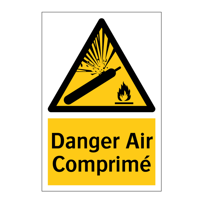 Danger Air Comprimé