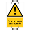 Zone de danger construction
