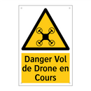 Danger Vol de Drone en Cours