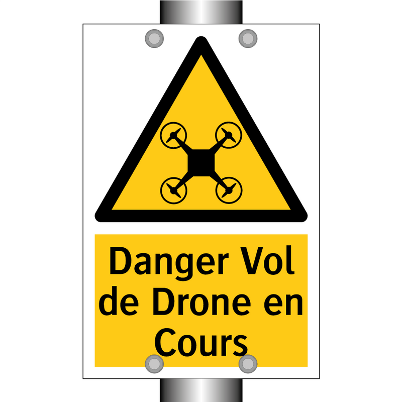 Danger Vol de Drone en Cours