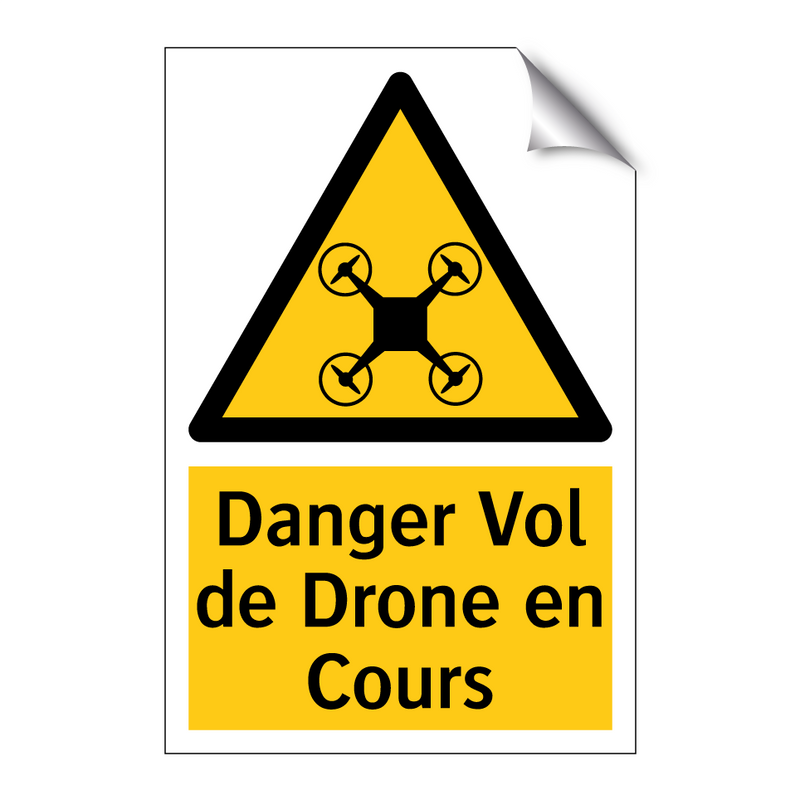 Danger Vol de Drone en Cours