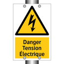Danger Tension Électrique