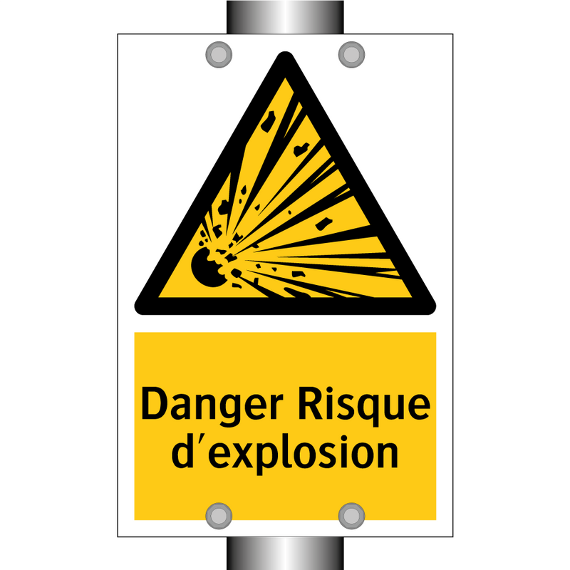 Danger Risque d'explosion