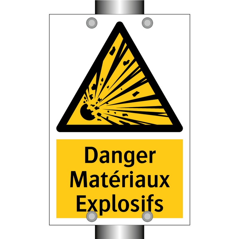 Danger Matériaux Explosifs
