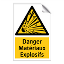 Danger Matériaux Explosifs