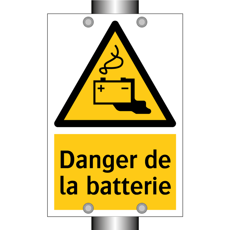 Danger de la batterie