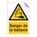 Danger de la batterie