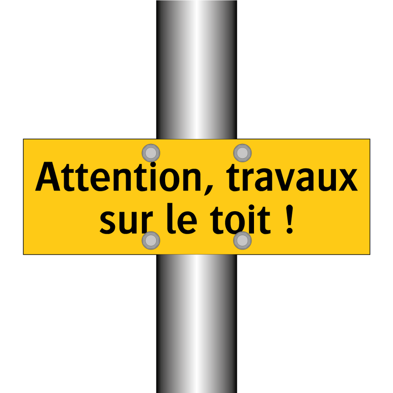 Attention, travaux sur le toit !